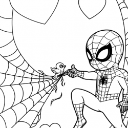 Spidey e seus Amigos Espetaculares para imprimir e colorir