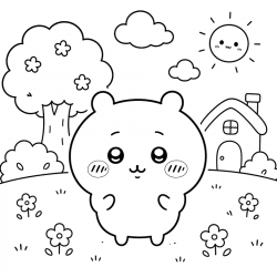 desenho de Chiikawa