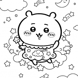 Chiikawa para imprimir e colorir