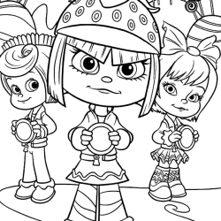 Detona Ralph para imprimir e colorir
