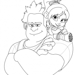 desenho de Detona Ralph