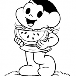 desenho de Magali