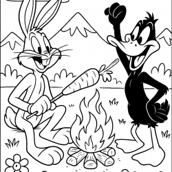 desenho de Pernalonga