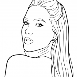 desenho de Virgínia