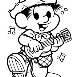 desenho de Chico Bento